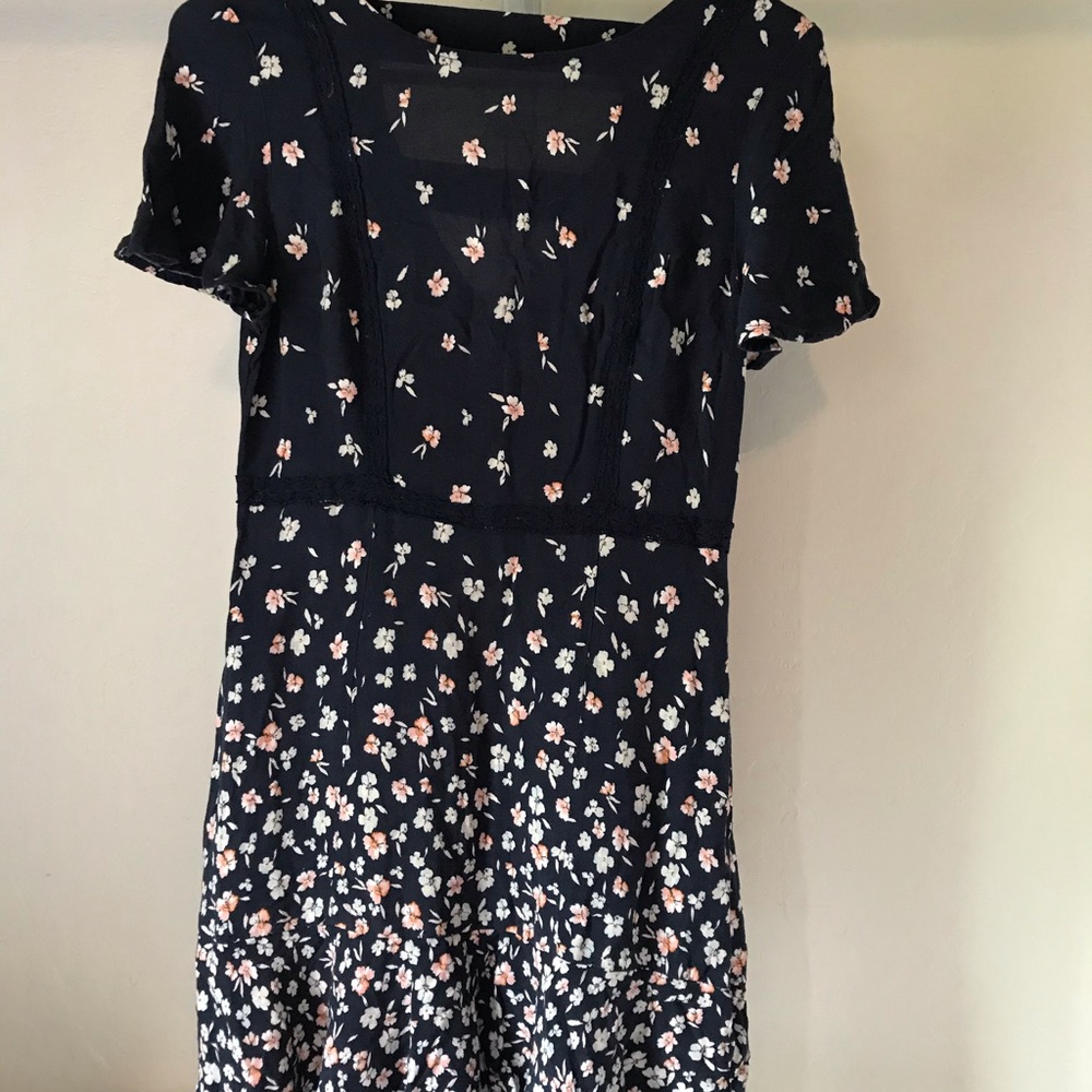 Navy blue dress